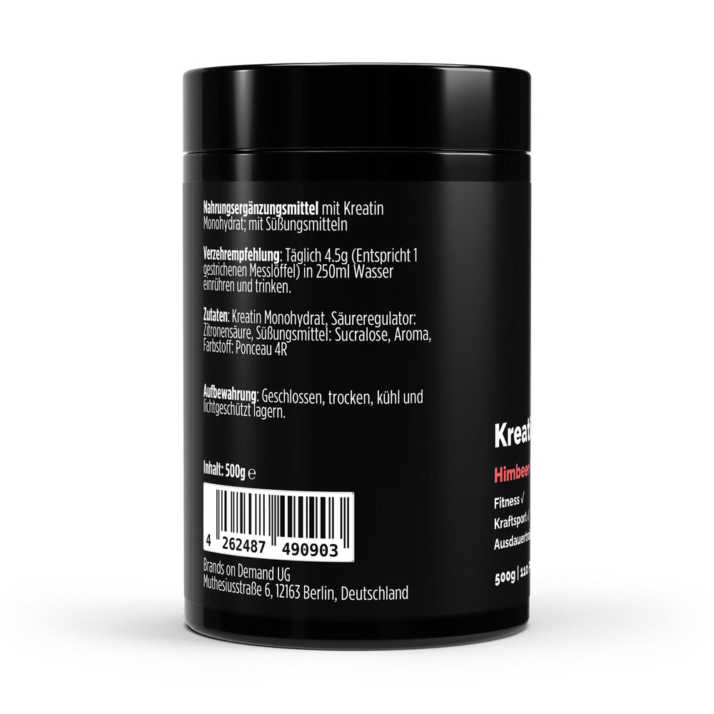 Kreatin Monohydrat Raspberry- 500g