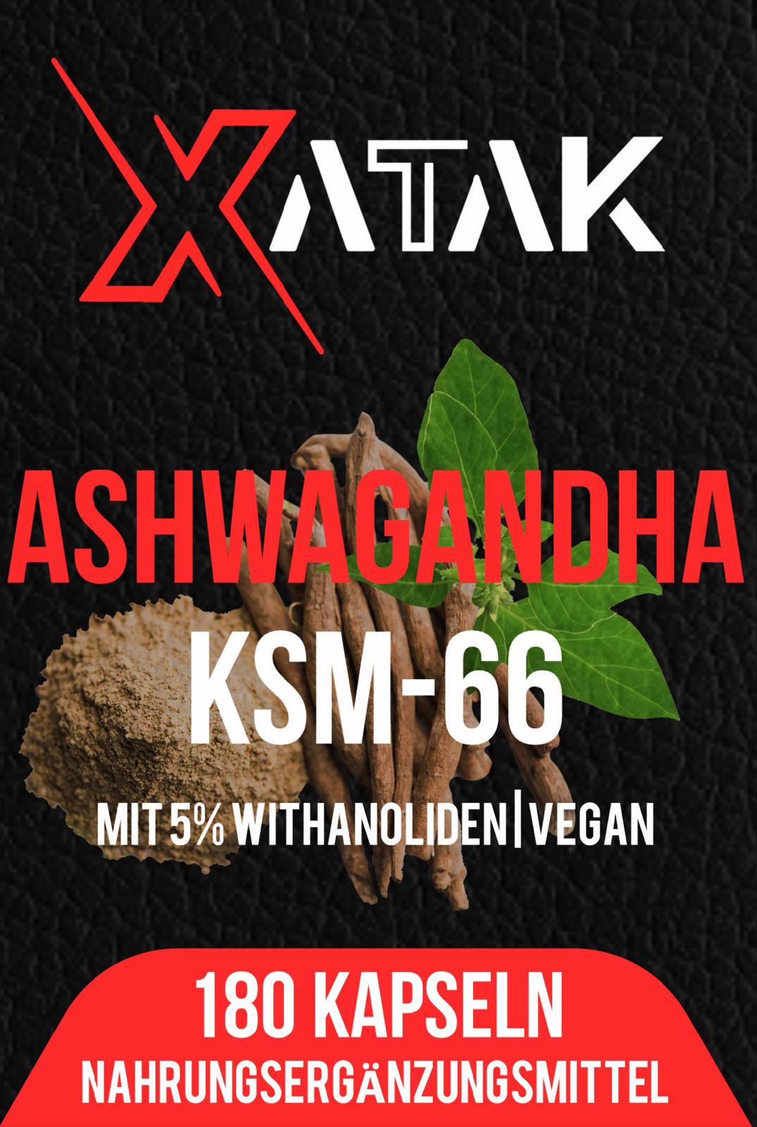 Bio Ashwagandha Wurzelextrakt. Markenrohstoff: KSM-66®