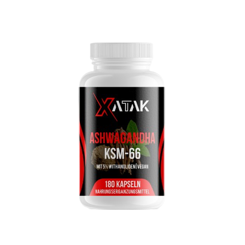 Bio Ashwagandha Wurzelextrakt. Markenrohstoff: KSM-66®